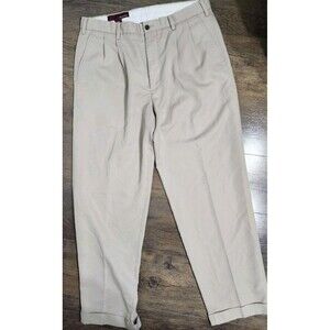 MERONA Mens Dress Pants Size 36x32 Tan